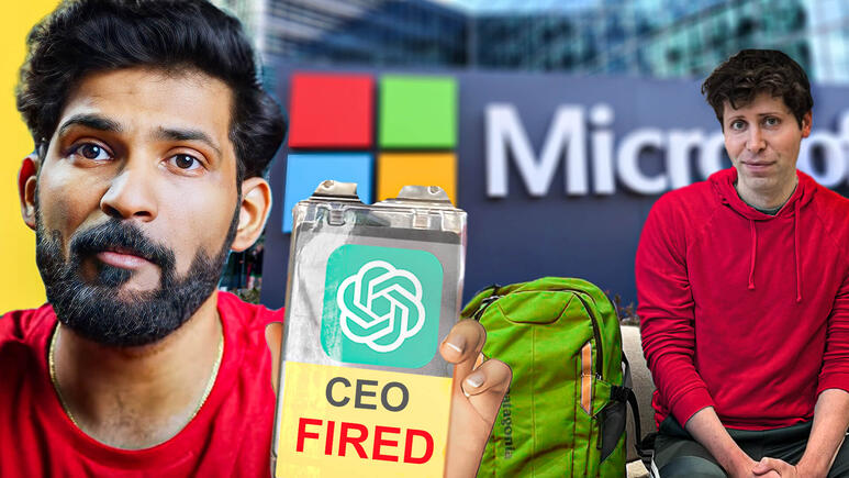 Microsoft Fired ChatGpt CEO Sam Altman
