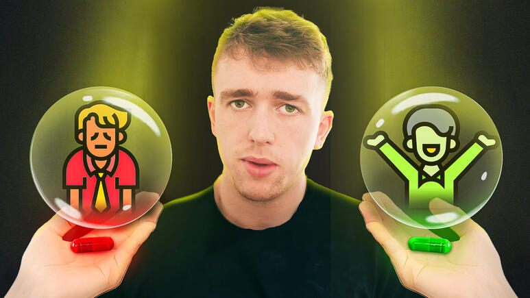 How Can You Avoid The RED Pill to Be HAPPY